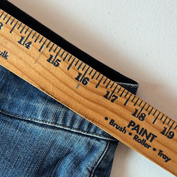 Torrid Womens 16R Bombshell Skinny Jeans Dark Wash Denim Pull On Bottoms Blue - Picture 5 of 8